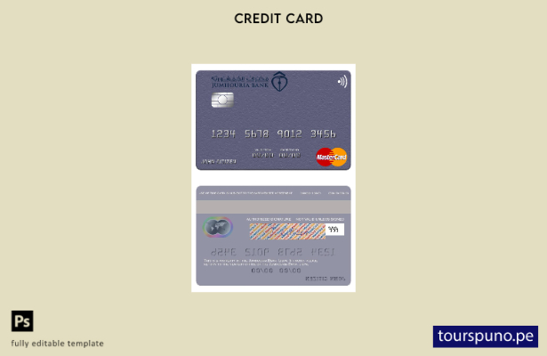 lista para imprimir la plantilla mastercard del Jumhouria Bank de Libia